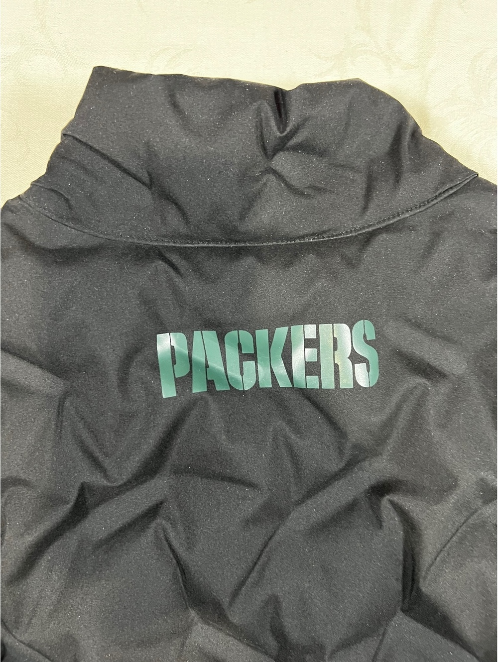 NEW MSX by Michael Strahan Green Bay Packers Black Quilted Jacket Size Large - Picture 5 of 7